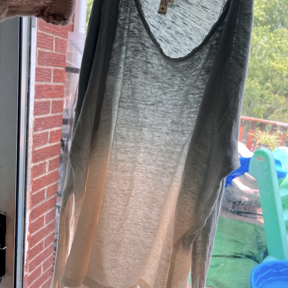 Free people extra small long sleeve shirt